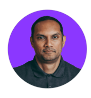 Roots - Chaz Perera - Purple Circle